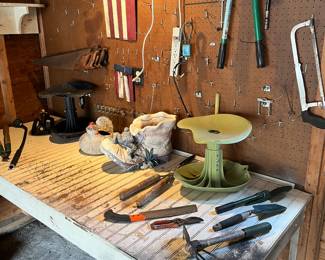Garden hand tools.