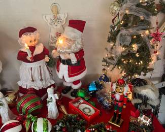 Christmas decorations.