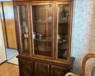 Dining room hutch.