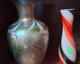 Robert Held Art Glass Vase