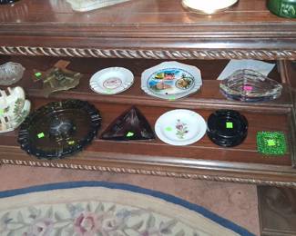 Vintage Glass Ashtrays