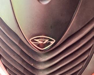 Front grill of 2010 Honda SH series scooter