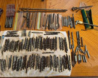 Drill Bits in a variety of sizes for multiple purposes.