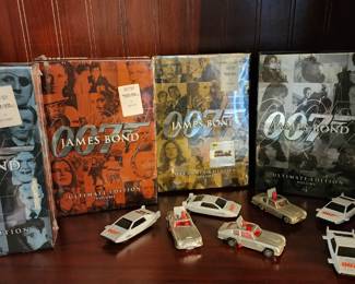 James Bond Collection of books and poster. Selling as a collection. Thank you