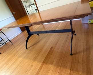 Side view of Ethan Allen Dining Table