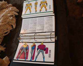 1990s Official Handbook Marvel Universe Master Edition Over 2 Binders