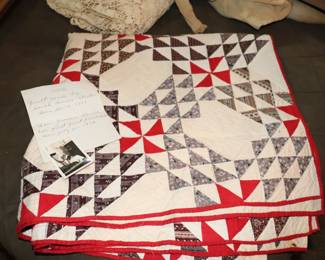 Antique 1800's Quilt