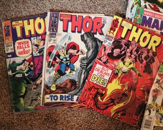 1968 Thor Vintage Comic Books
