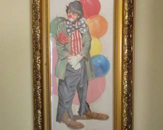 Framed Clown Pictures