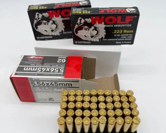 95 50Roundsof556X45mm40Roundsof223Rem