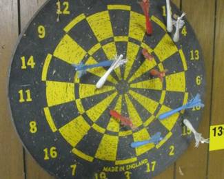 Vintage Dart Board