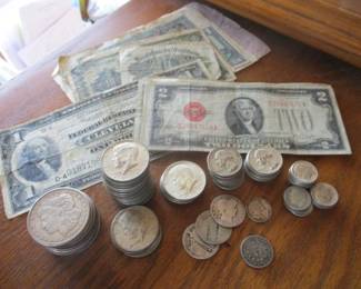Silver Coin & Currency Collection