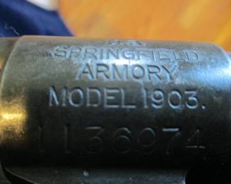 U.S. Springfield Armory Mod. 1903 (Cal. 30/06) Read Sale Description