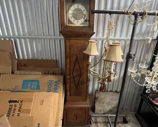 18th C Grandfather Clock Case $150