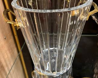 Baccarat Glass "Harmanie" Champagne Bucket $475