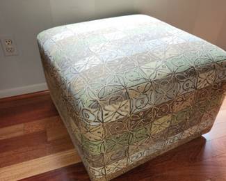 2 of these ottomans on wheels