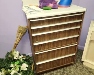 Vintage dentist cabinet