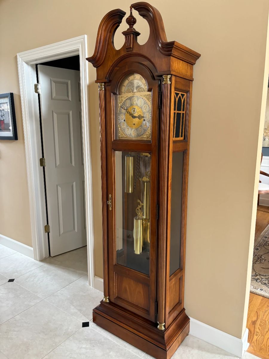 . . . Howard Miller grandfather clock
