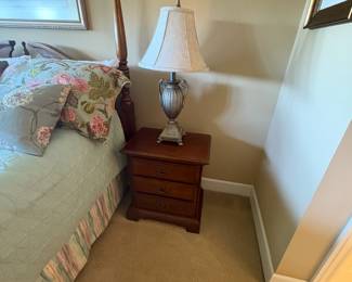 . . . end table and lamp