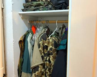 . . . hunting outerwear