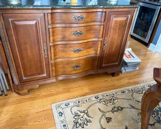 . . . and sideboard