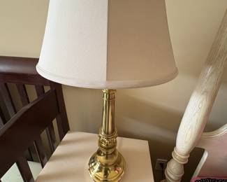 . . . brass lamp
