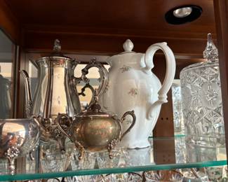 . . . tea services