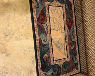 . . . throw rug
