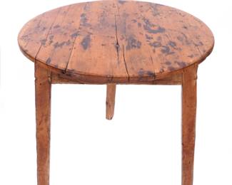 Lot 148: Early English Oak Tavern / Pub Table