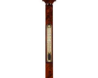 Lot 178: Braham Bath Mahogany Stick Barometer