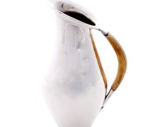 Lot 44: Johan Rohde for Georg Jensen Sterling Pitcher