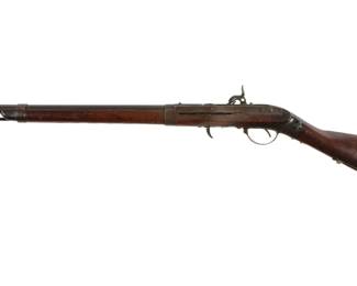 Lot 157: 1839 Model 1836 J. H. Hall Breech Loading Carbine