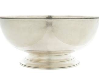 Lot 196a: Tiffany & Co. Sterling Ephraim Brasher Repro Bowl