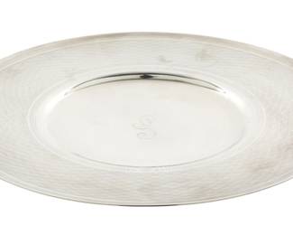Lot 13a: Ahrendt & Kautzman Cartier Sterling Silver Dish