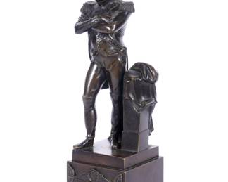 Lot 180: after Guillemin Bronze Sculpture of Napoleon