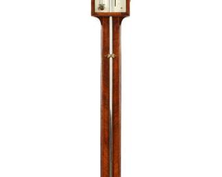 Lot 224: Barelli & Co. Reading Mahogany Stick Barometer