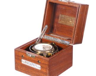 Lot 253: Hamilton Marine Naval Chronometer Model 22