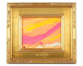 Lot 52: Marlee Brown Abstract Composition Painting