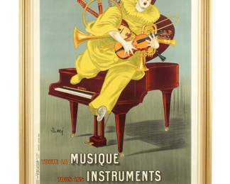 Lot 219: French Lotti Bossard-Bonnel Advertising Poster