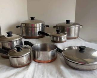 Revere Ware 7 Piece Set