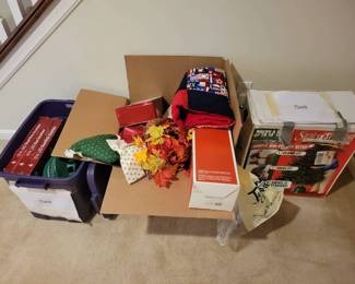 Mystery Lot Of Christmas Items