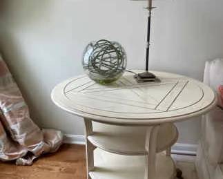 OffWhite End Table Contents