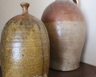 Pottery Jugs.