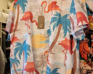 Still have the tags...Hawaiian style shirts - XL