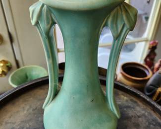 McCoy Vintage 1940's Pottery Vase.