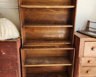 Cree and Dickson Rare Step-Back Barrister Bookcase.