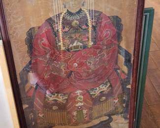 Chinese Ancestor Painting
The Dowanger Princess in Mid Life.