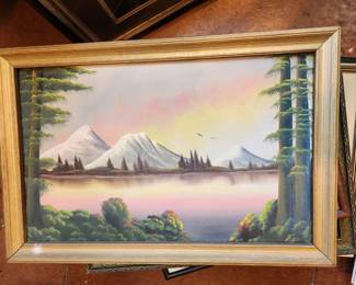 Original Antique Painting.