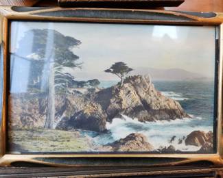 Several Tinted Antique Photographs.