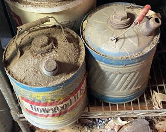 Galvanized Gas Cans